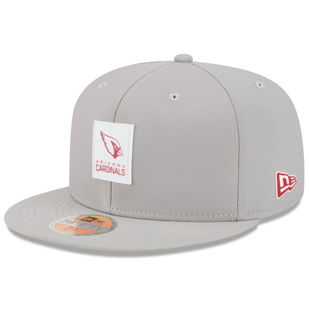 Arizona Cardinals New Era 2025 Sideline 59FIFTY Fitted Hat - Gray sale