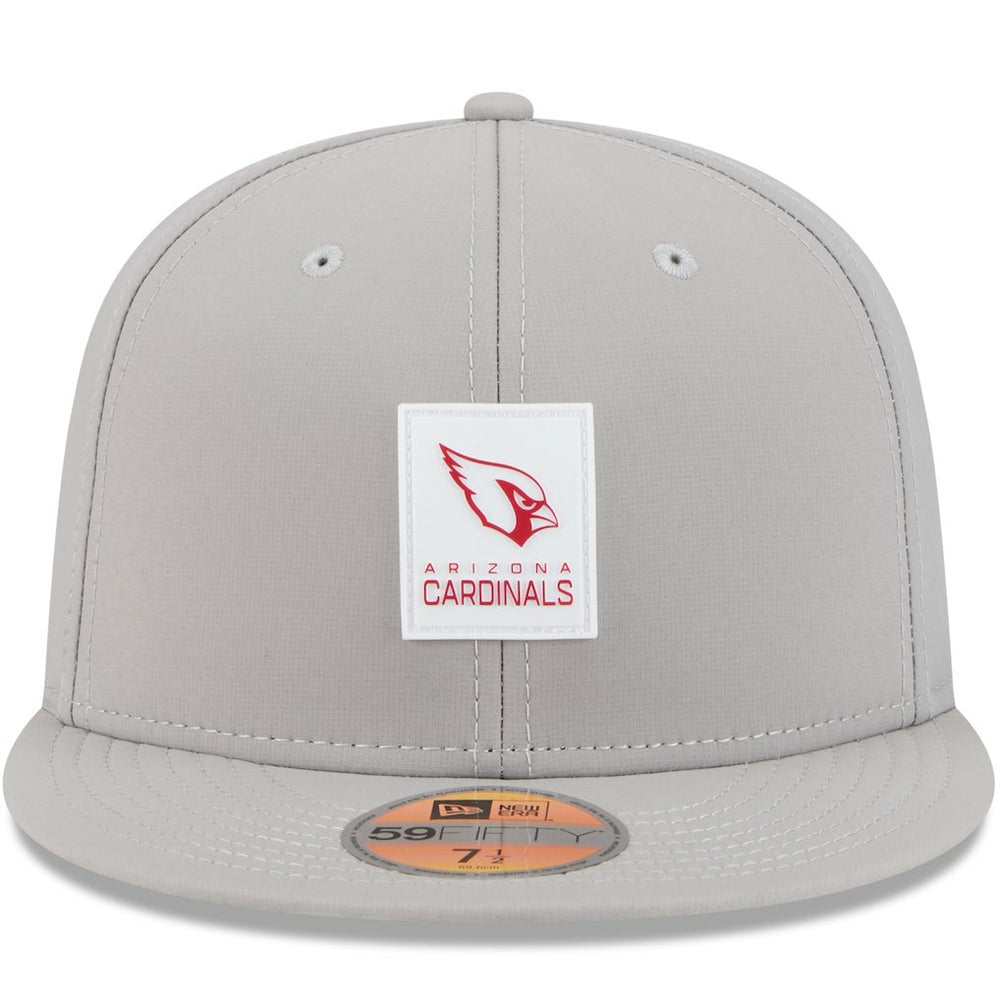 Arizona Cardinals New Era 2025 Sideline 59FIFTY Fitted Hat - Gray sale