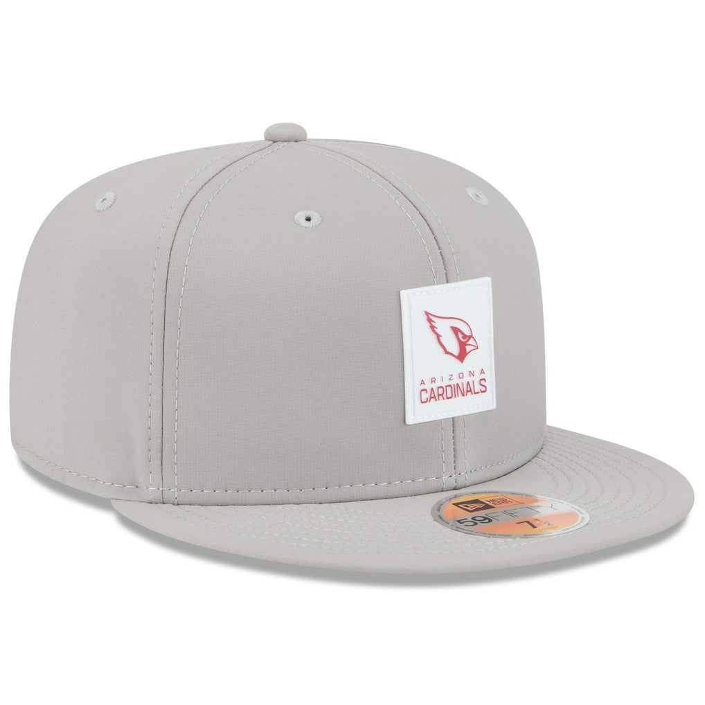 Arizona Cardinals New Era 2025 Sideline 59FIFTY Fitted Hat - Gray sale