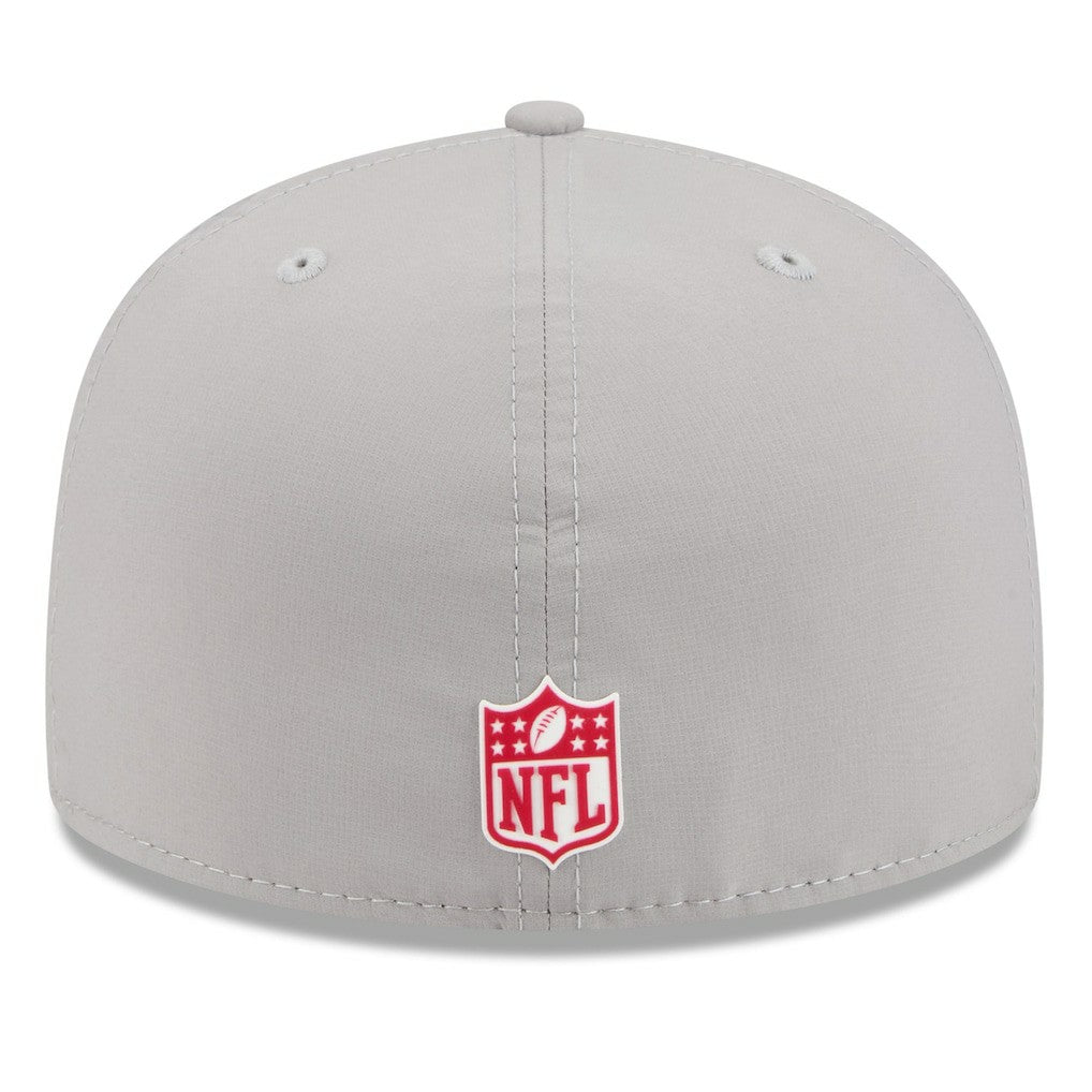 Arizona Cardinals New Era 2025 Sideline 59FIFTY Fitted Hat - Gray sale