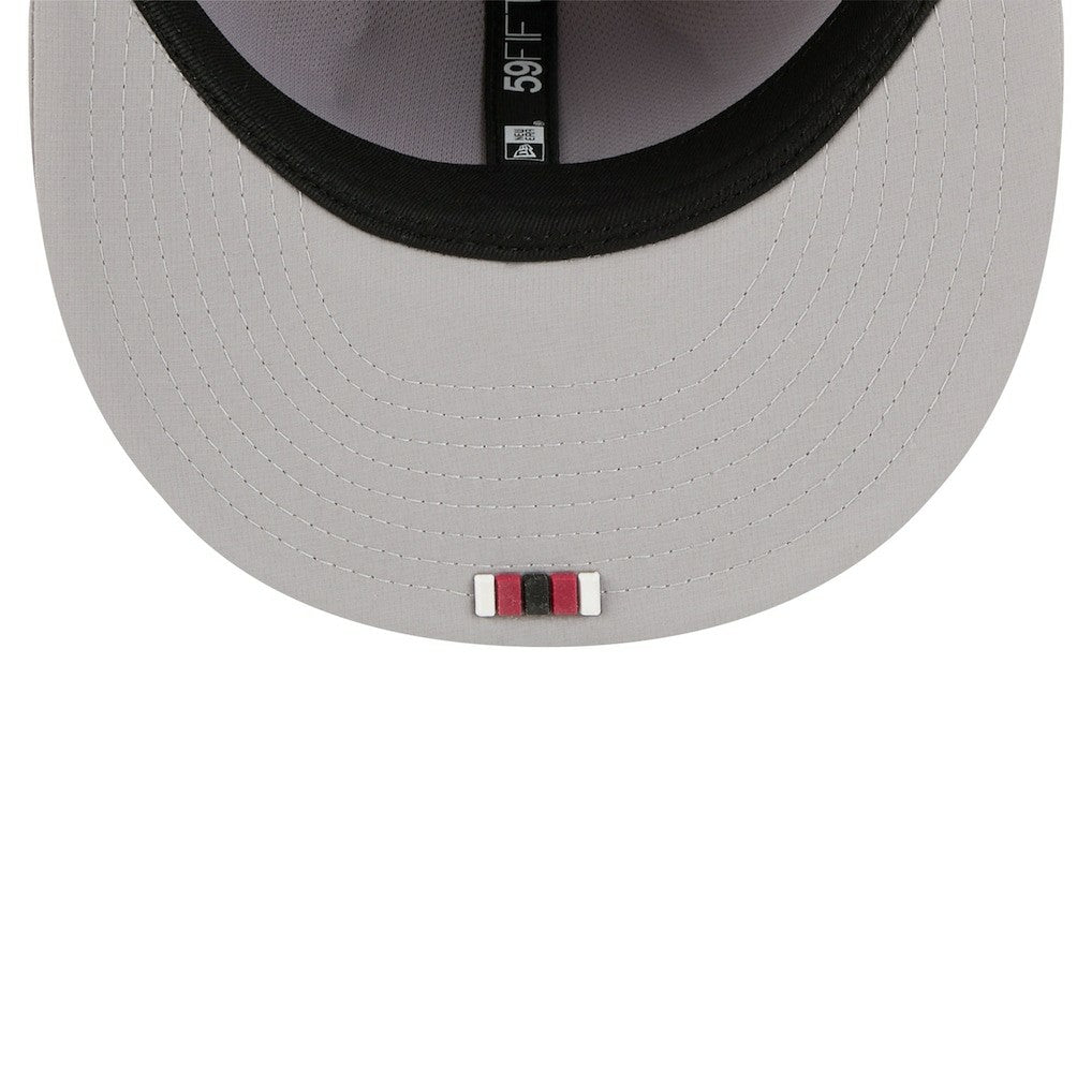 Arizona Cardinals New Era 2025 Sideline 59FIFTY Fitted Hat - Gray sale