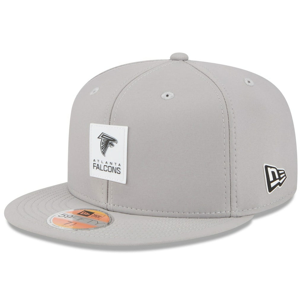 Atlanta Falcons New Era 2025 Sideline 59FIFTY Fitted Hat - Gray discount