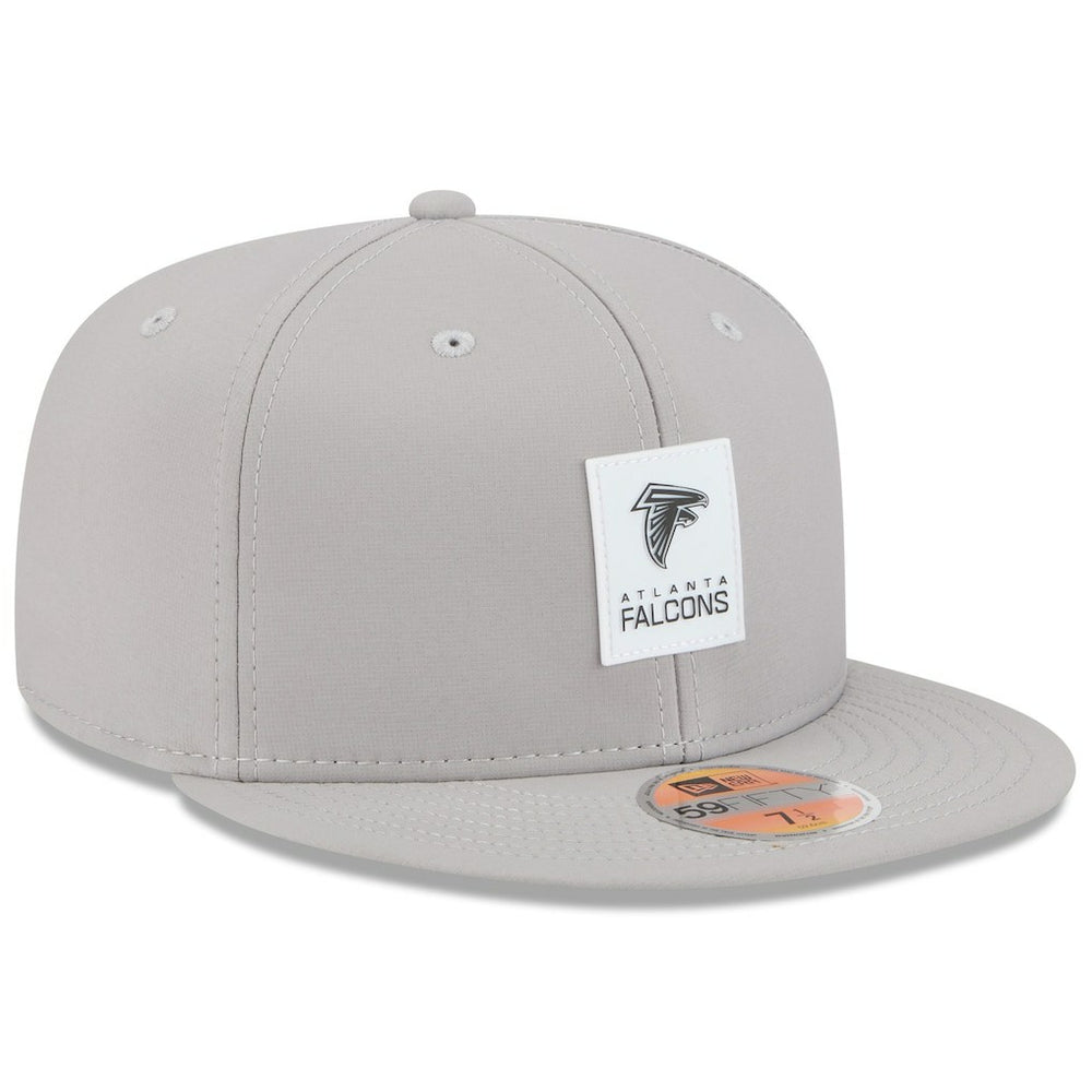 Atlanta Falcons New Era 2025 Sideline 59FIFTY Fitted Hat - Gray discount