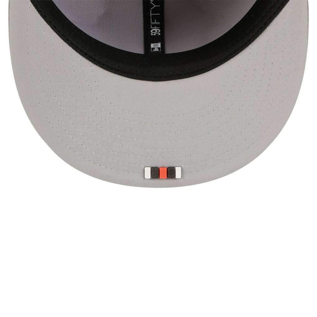 Cleveland Browns New Era 2025 Sideline 59FIFTY Fitted Hat - Gray outlet