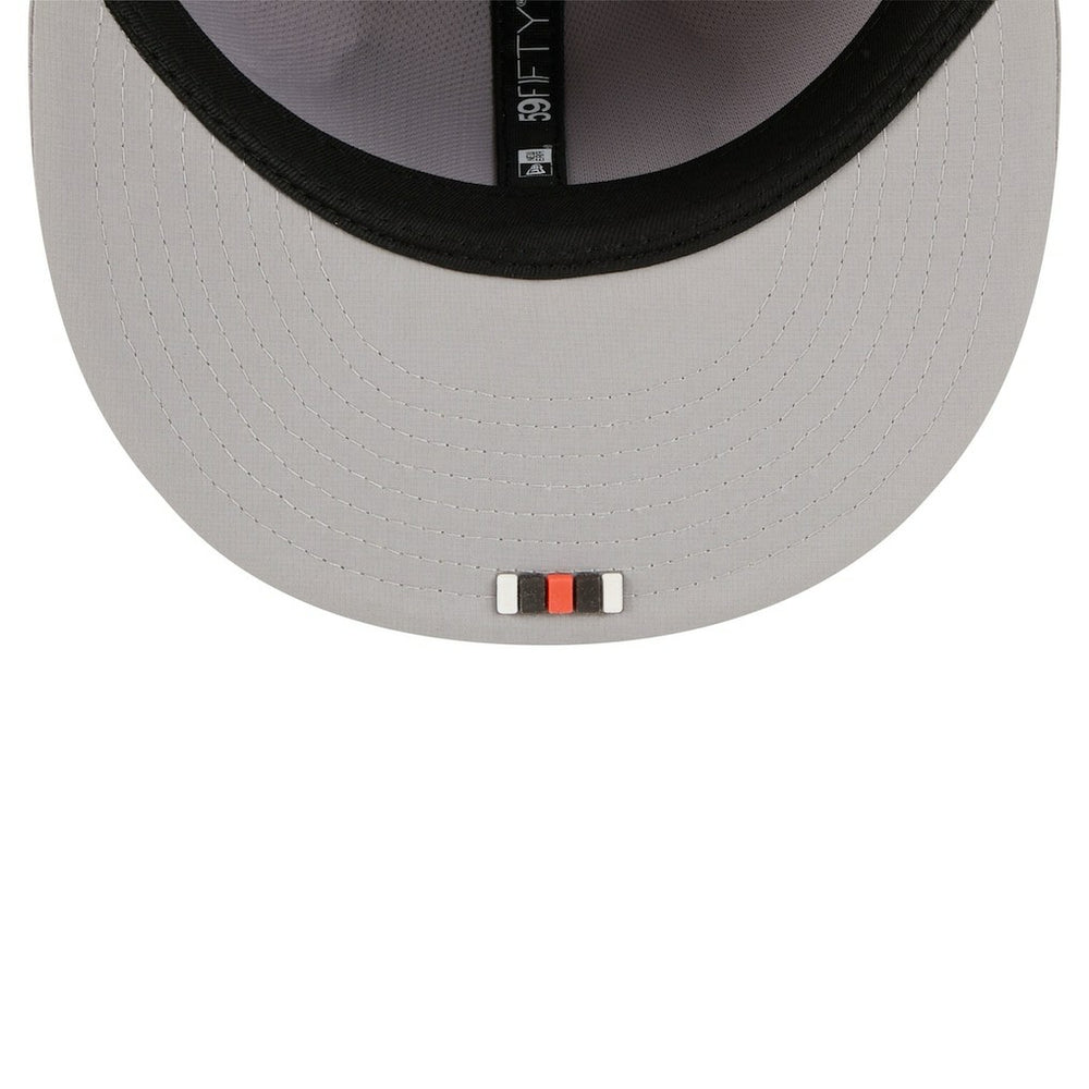 Cleveland Browns New Era 2025 Sideline 59FIFTY Fitted Hat - Gray outlet