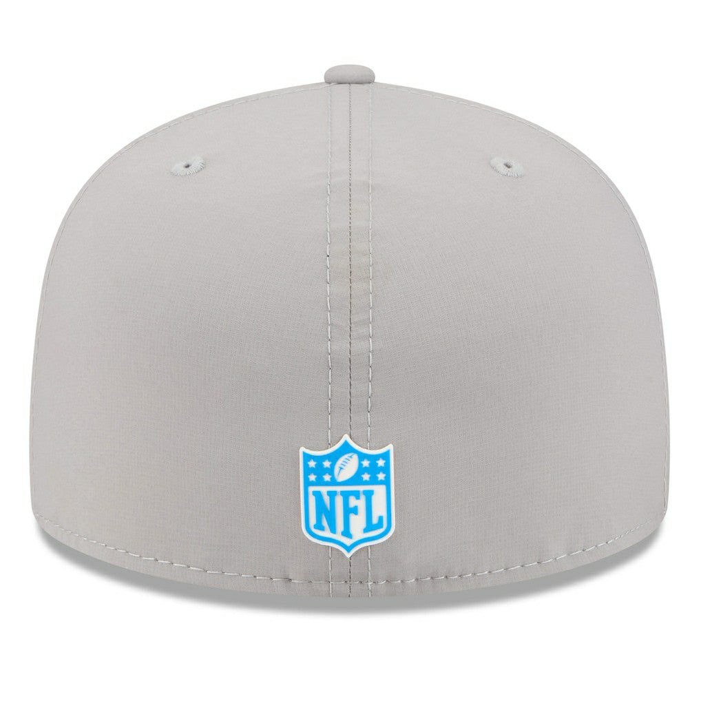 Detroit Lions New Era 2025 Sideline 59FIFTY Fitted Hat - Gray for sale