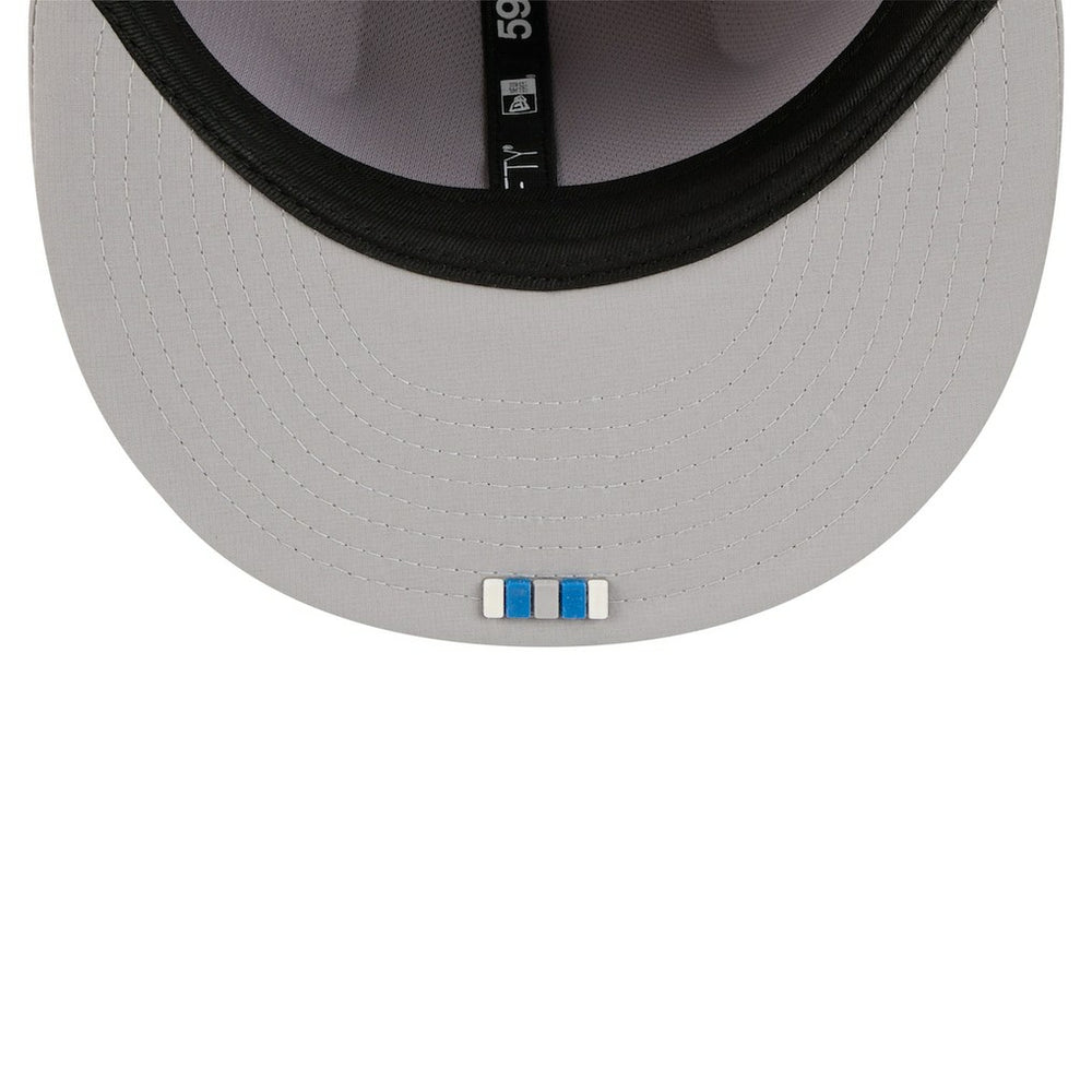 Detroit Lions New Era 2025 Sideline 59FIFTY Fitted Hat - Gray for sale
