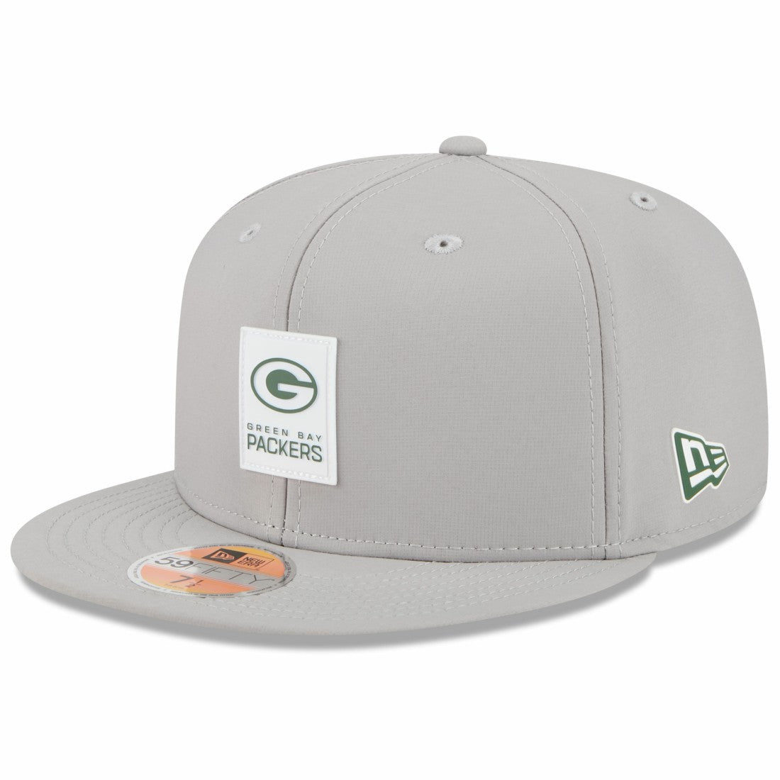 Green Bay Packers New Era 2025 Sideline 59FIFTY Fitted Hat - Gray on sale
