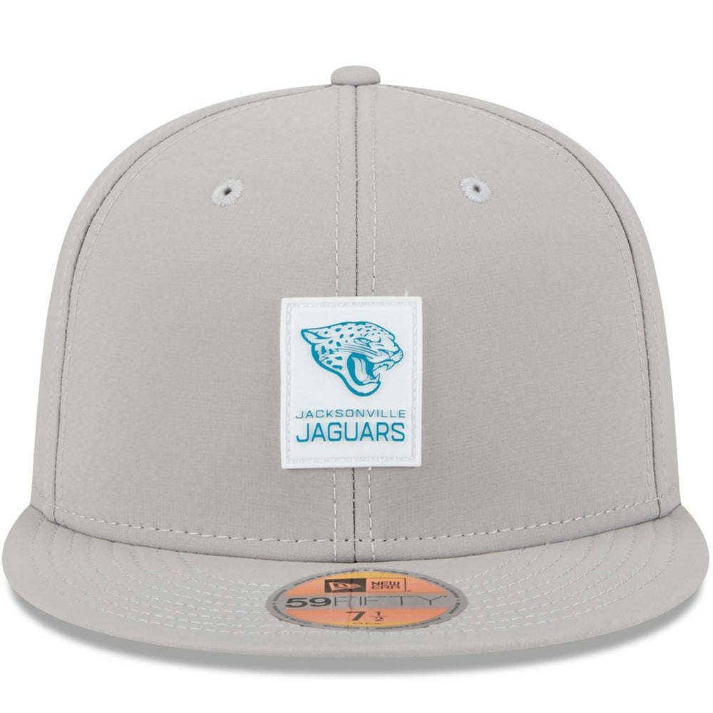 Jacksonville Jaguars New Era 2025 Sideline 59FIFTY Fitted Hat - Gray cheap