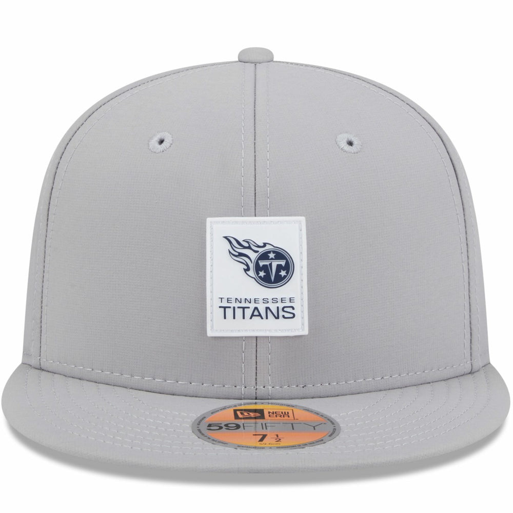 Tennessee Titans New Era 2025 Sideline 59FIFTY Fitted Hat - Gray discount