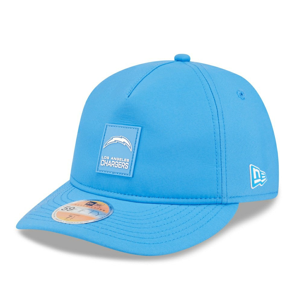 Los Angeles Chargers New Era 2025 Sideline Retro Crown 59FIFTY Fitted Hat - Powder Blue online
