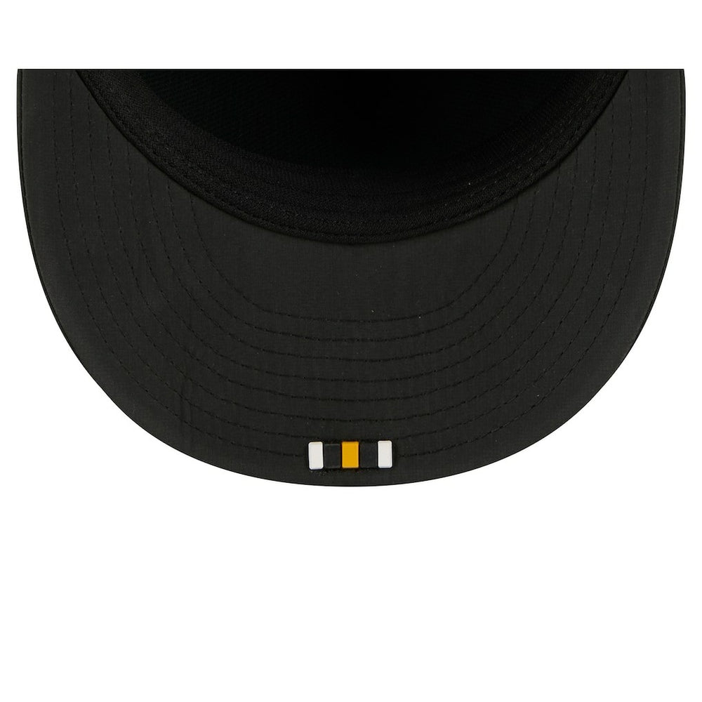 Pittsburgh Steelers New Era 2025 Sideline Retro Crown 59FIFTY Fitted Hat - Black discount
