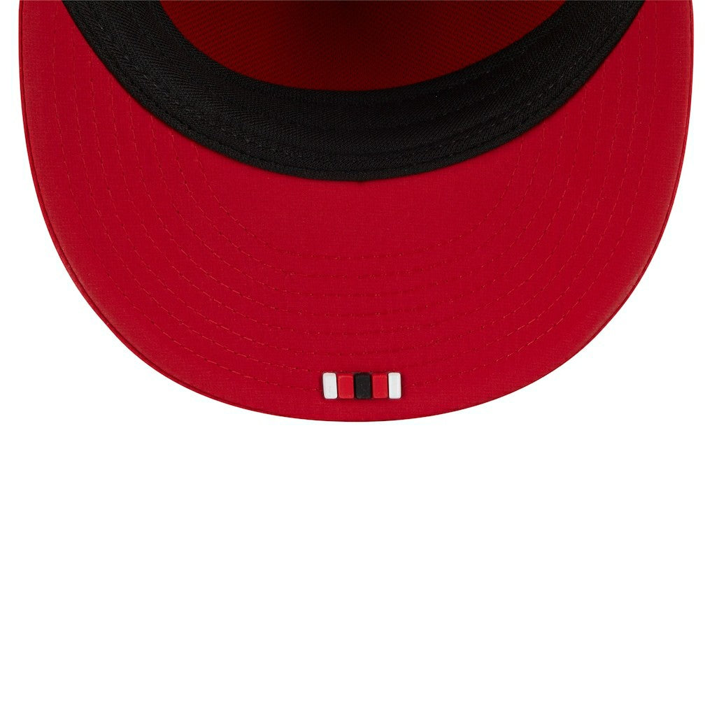 San Francisco 49ers New Era 2025 Sideline Retro Crown 59FIFTY Fitted Hat - Scarlet for sale
