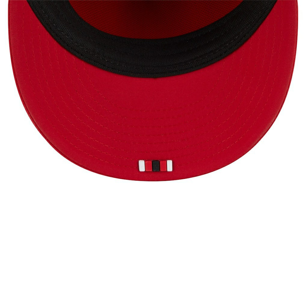San Francisco 49ers New Era 2025 Sideline Retro Crown 59FIFTY Fitted Hat - Scarlet for sale