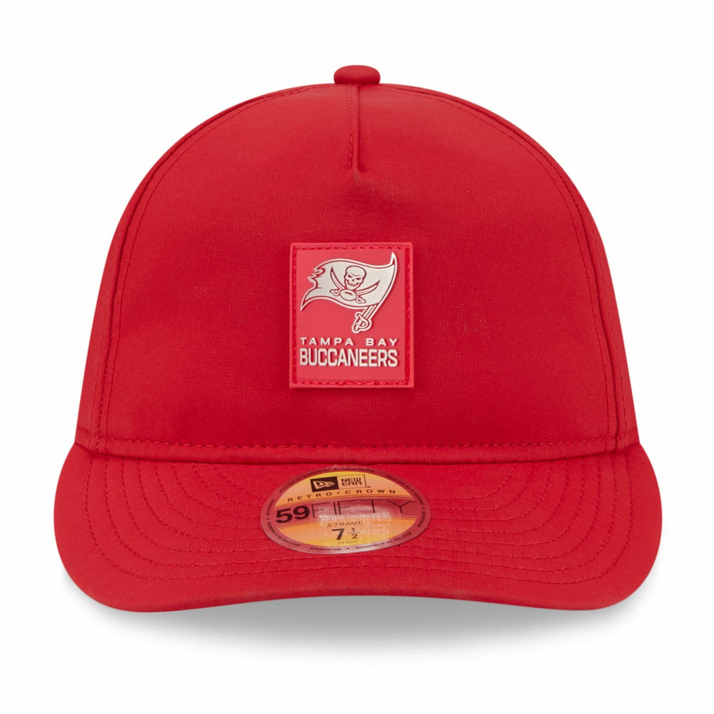 Tampa Bay Buccaneers New Era 2025 Sideline Retro Crown 59FIFTY Fitted Hat - Red outlet