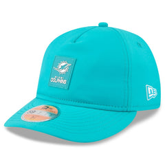 Miami Dolphins New Era 2025 Sideline Retro Crown 59FIFTY Fitted Hat - Aqua online