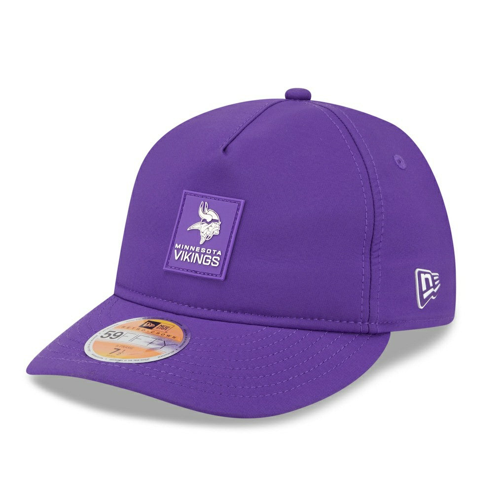 Minnesota Vikings New Era 2025 Sideline Retro Crown 59FIFTY Fitted Hat - Purple on sale