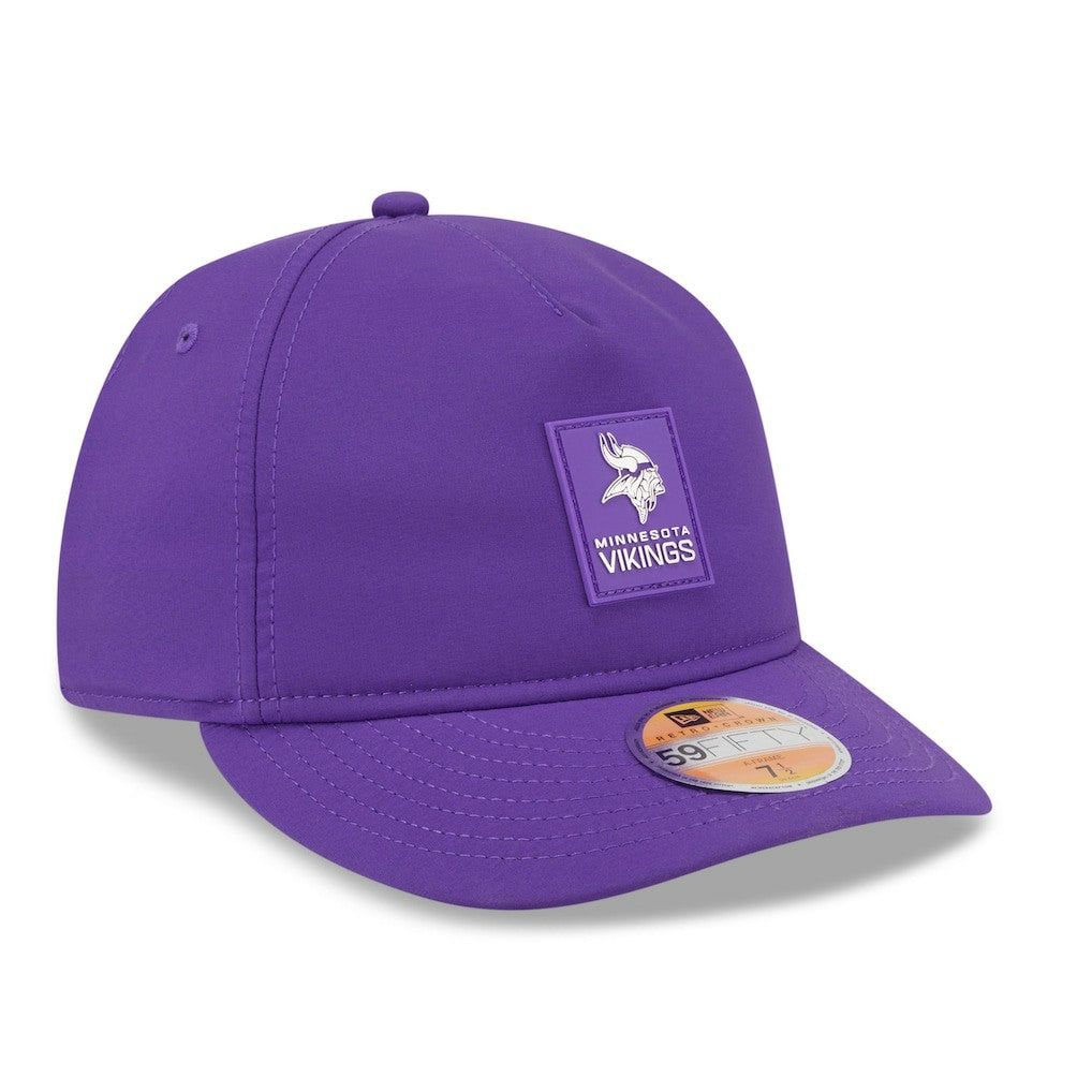 Minnesota Vikings New Era 2025 Sideline Retro Crown 59FIFTY Fitted Hat - Purple on sale