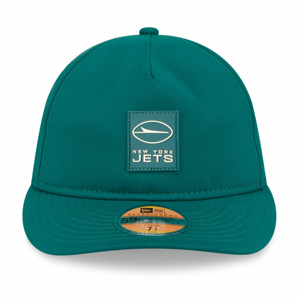 New York Jets New Era 2025 Sideline Retro Crown 59FIFTY Fitted Hat - Green cheap