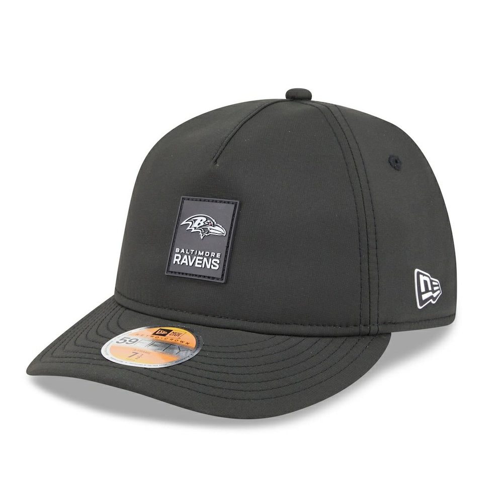 Baltimore Ravens New Era 2025 Sideline Retro Crown 59FIFTY Fitted Hat - Black online