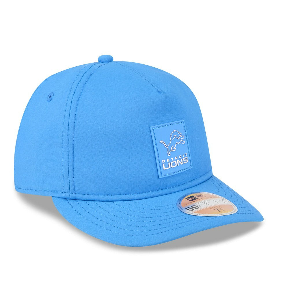 Detroit Lions New Era 2025 Sideline Retro Crown 59FIFTY Fitted Hat - Blue on sale