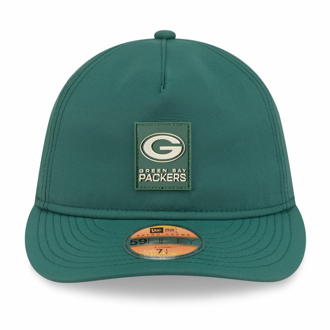 Green Bay Packers New Era 2025 Sideline Retro Crown 59FIFTY Fitted Hat - Green on sale
