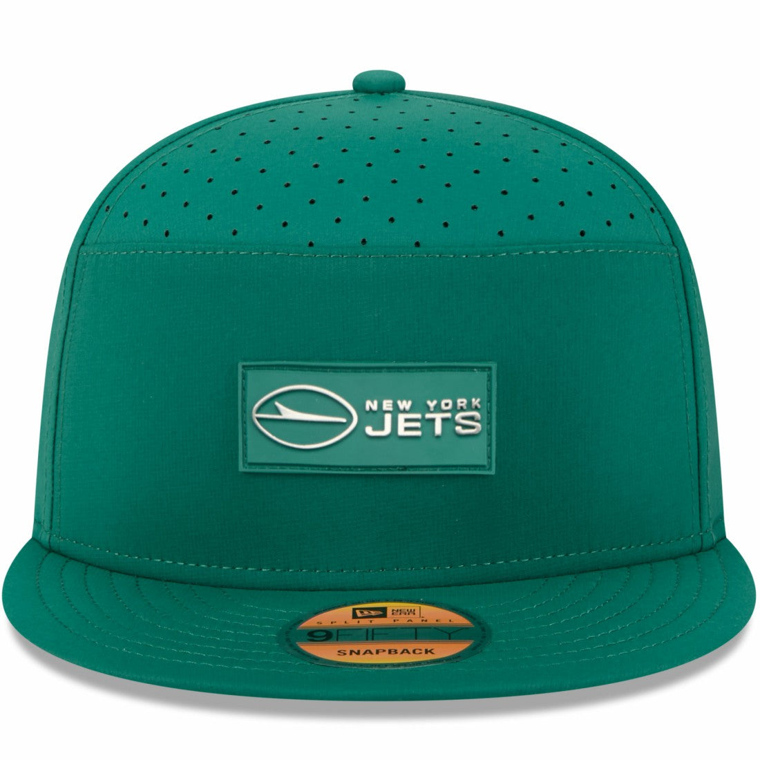 New York Jets New Era 2025 Sideline Split Panel 9FIFTY Snapback Hat - Green discount