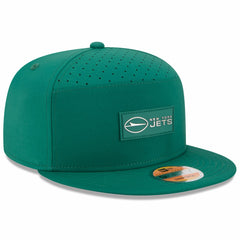 New York Jets New Era 2025 Sideline Split Panel 9FIFTY Snapback Hat - Green discount