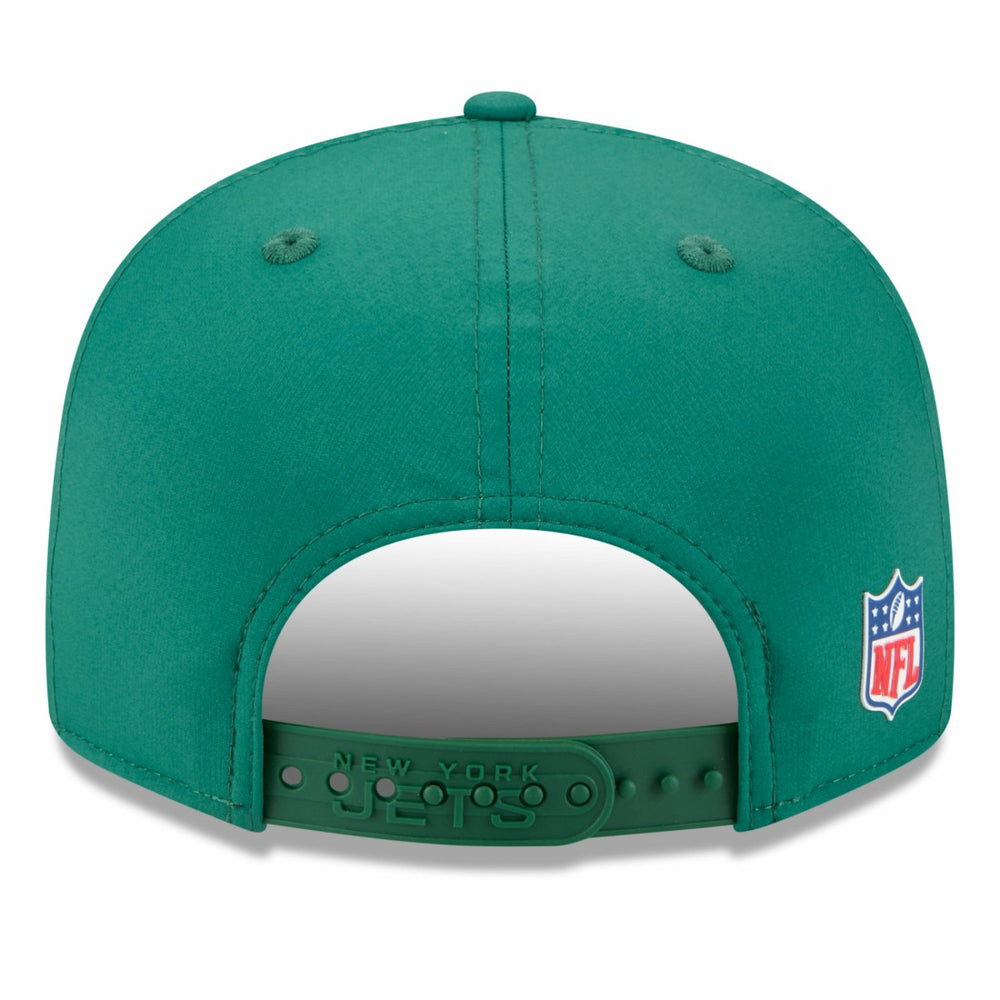 New York Jets New Era 2025 Sideline Split Panel 9FIFTY Snapback Hat - Green discount