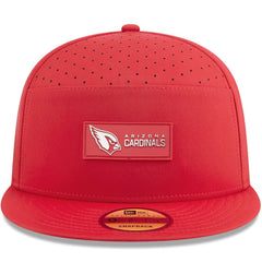 Arizona Cardinals New Era 2025 Sideline Split Panel 9FIFTY Snapback Hat - Cardinal discount