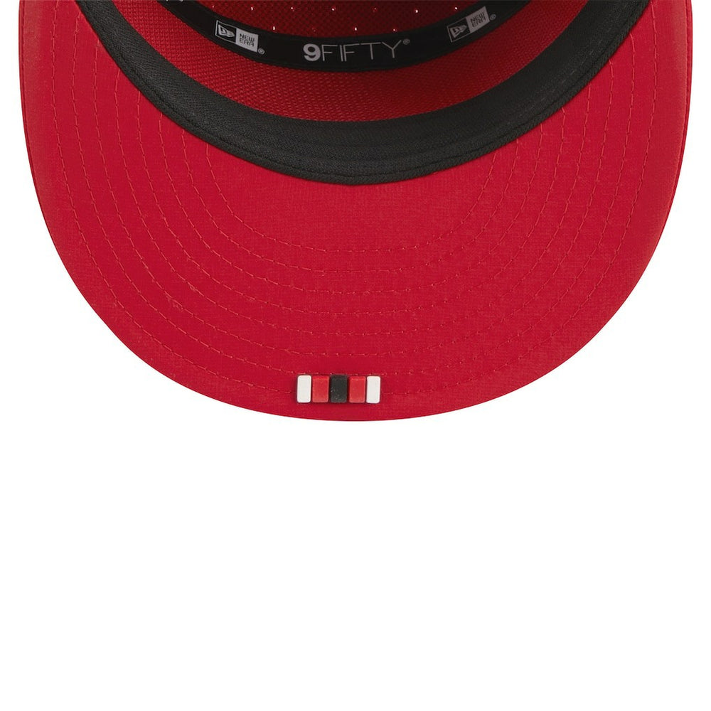 Arizona Cardinals New Era 2025 Sideline Split Panel 9FIFTY Snapback Hat - Cardinal discount