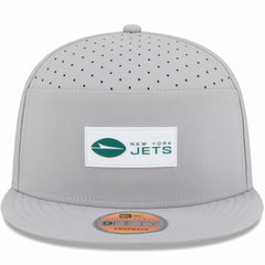 New York Jets New Era 2025 Sideline Split Panel 9FIFTY Snapback Hat - Gray discount
