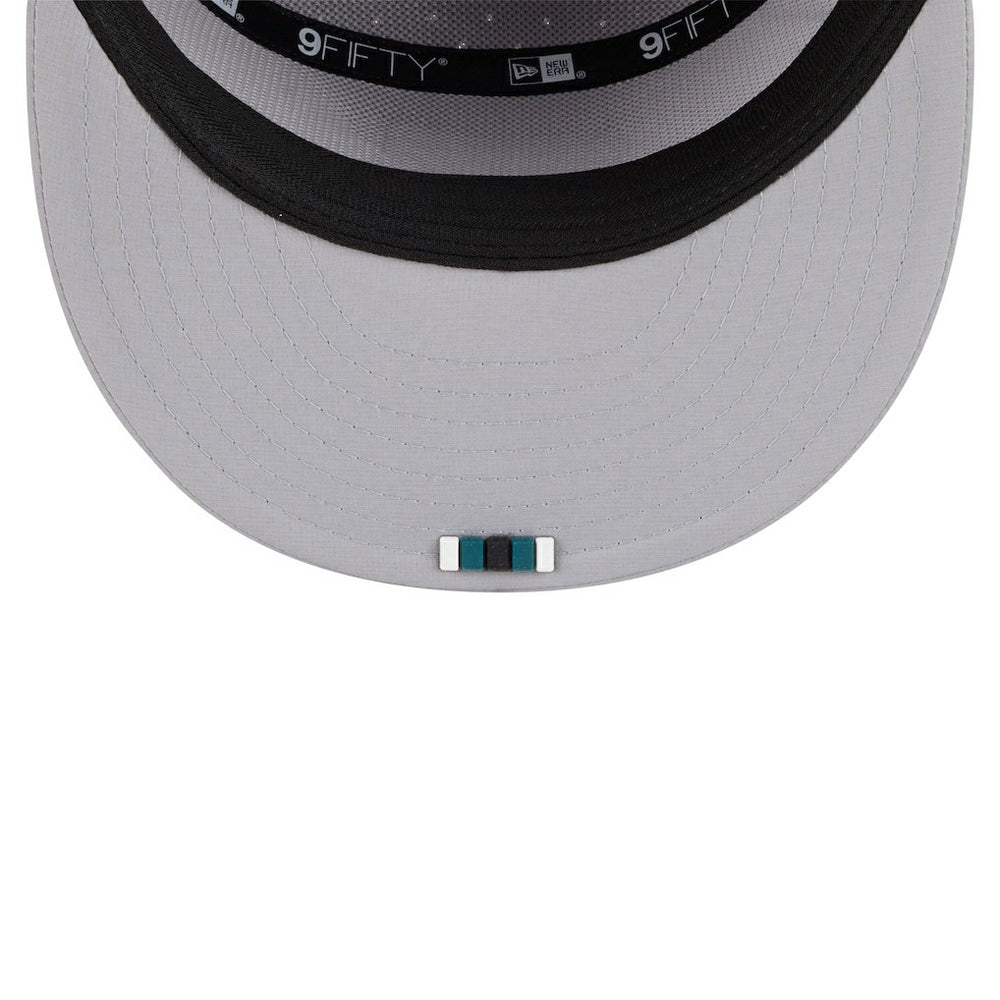Philadelphia Eagles New Era 2025 Sideline Split Panel 9FIFTY Snapback Hat - Gray online