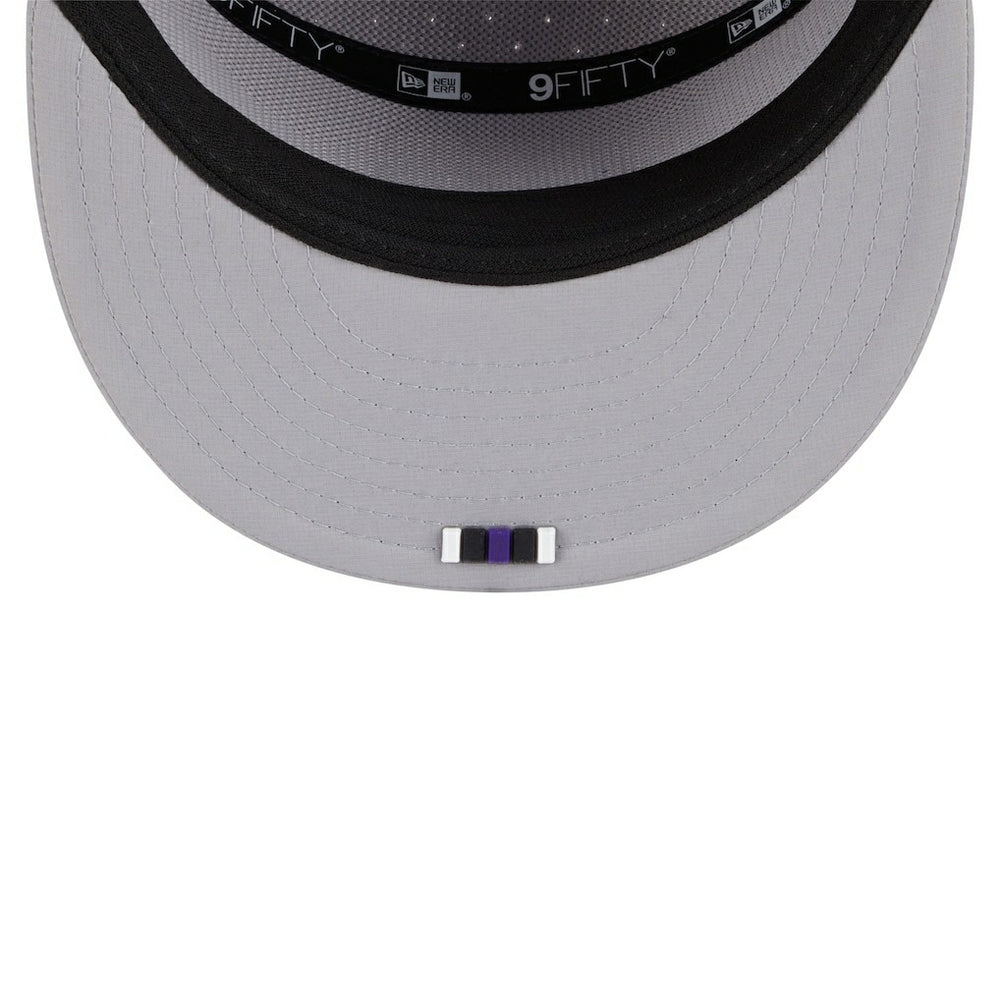 Baltimore Ravens New Era 2025 Sideline Split Panel 9FIFTY Snapback Hat - Gray sale