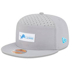Detroit Lions New Era 2025 Sideline Split Panel 9FIFTY Snapback Hat - Gray outlet