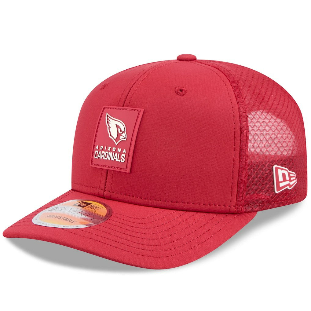 Arizona Cardinals New Era 2025 Sideline 9SEVENTY Trucker Adjustable Hat - Cardinal outlet