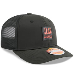 Cincinnati Bengals New Era 2025 Sideline 9SEVENTY Trucker Adjustable Hat - Black cheap