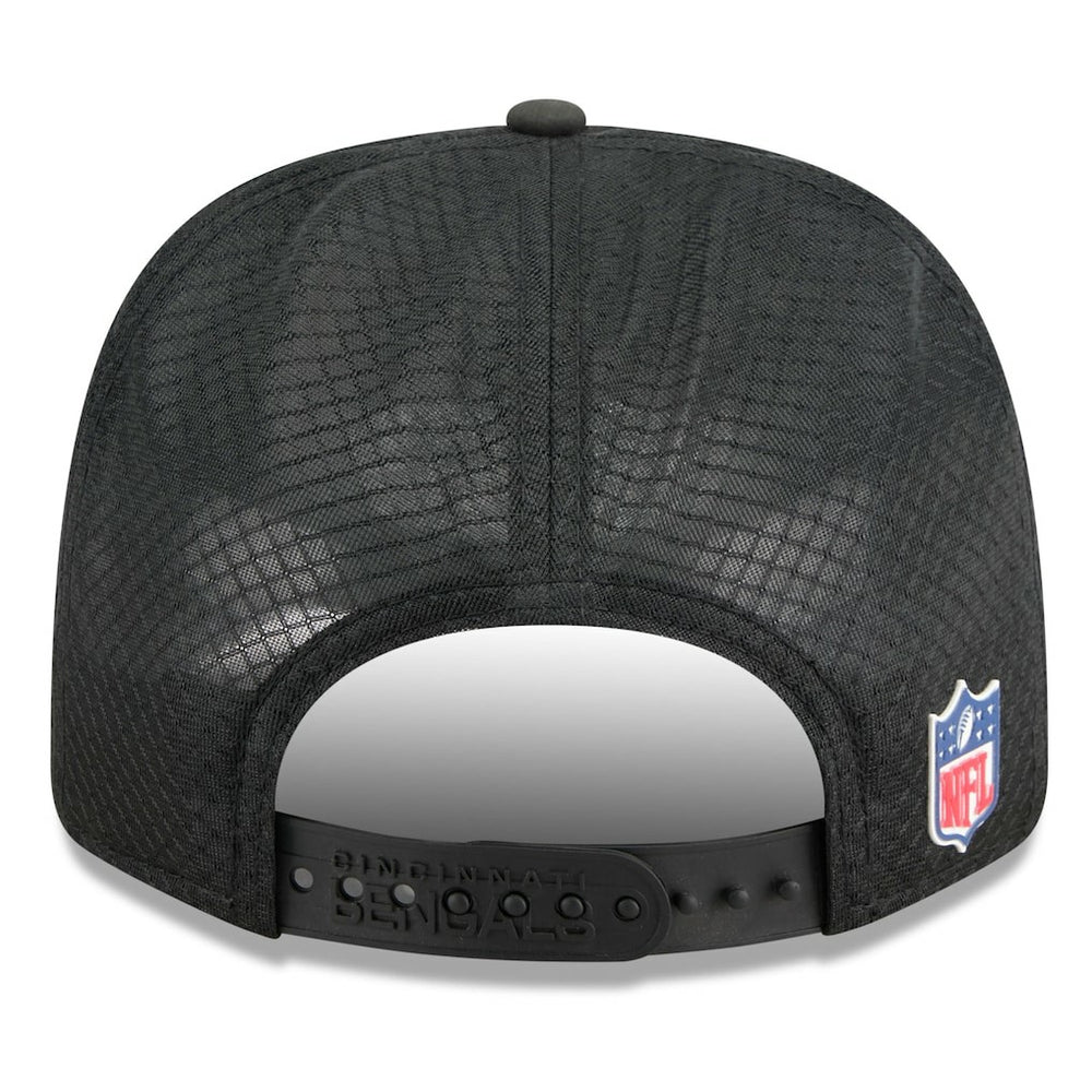 Cincinnati Bengals New Era 2025 Sideline 9SEVENTY Trucker Adjustable Hat - Black cheap