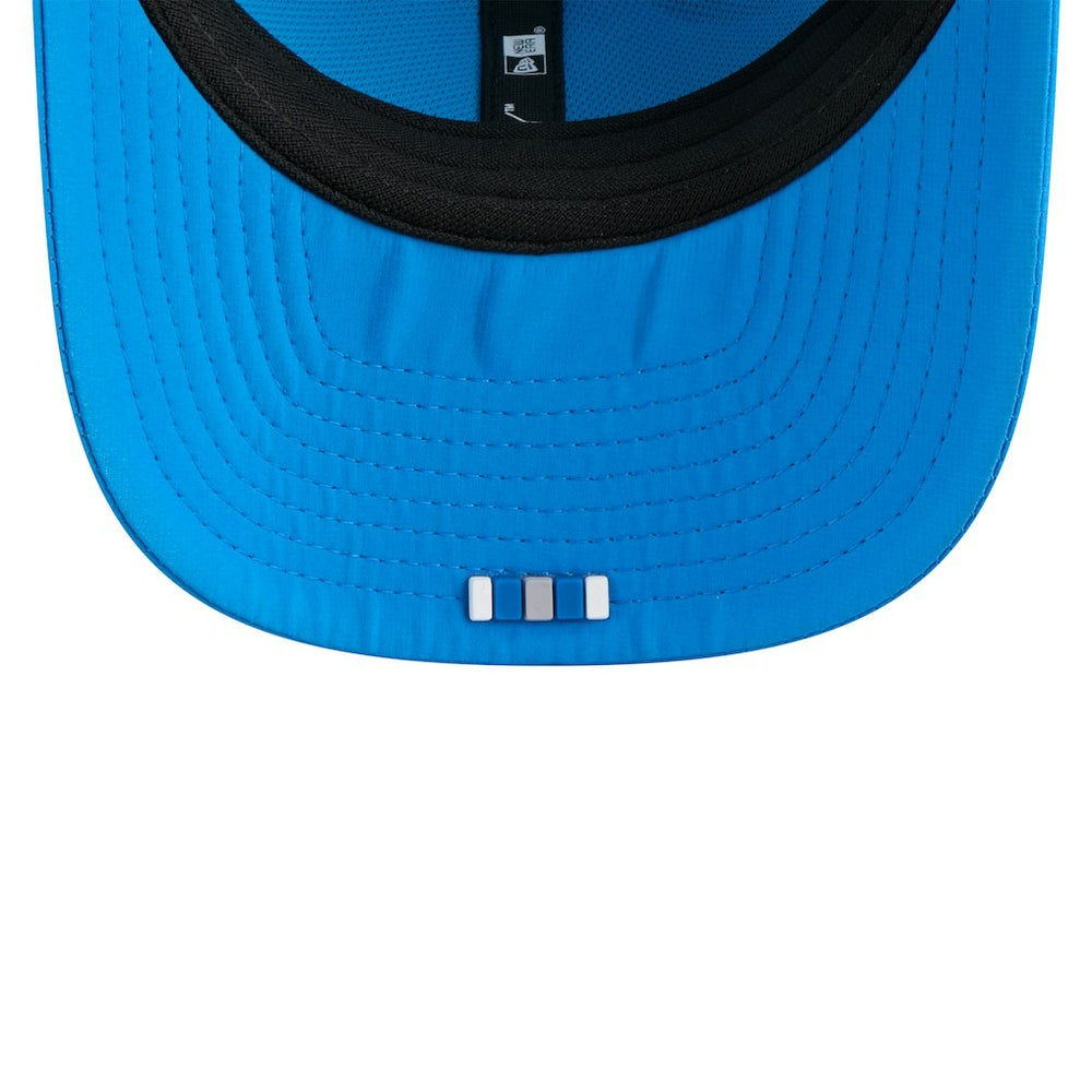 Detroit Lions New Era 2025 Sideline Throwback 9SEVENTY Trucker Adjustable Hat - Blue cheap