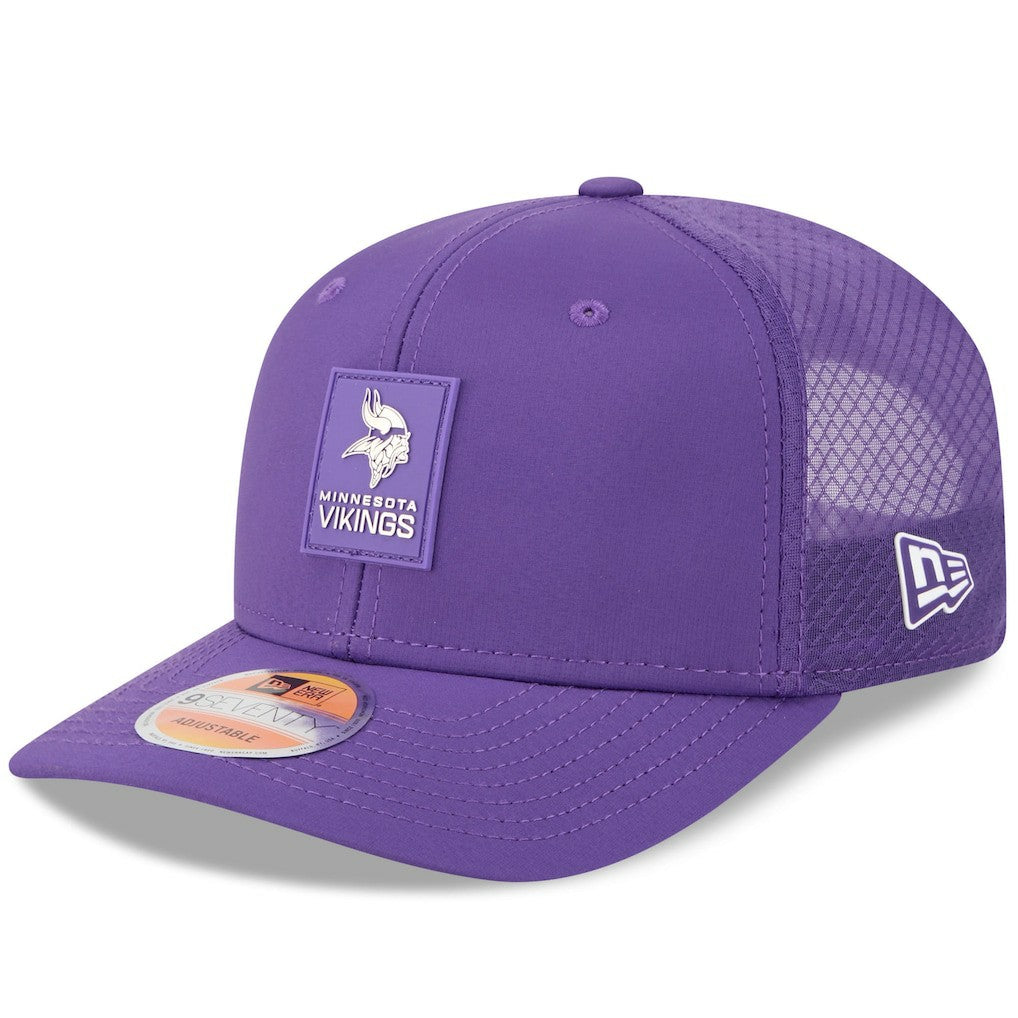 Minnesota Vikings New Era 2025 Sideline 9SEVENTY Trucker Adjustable Hat - Purple online