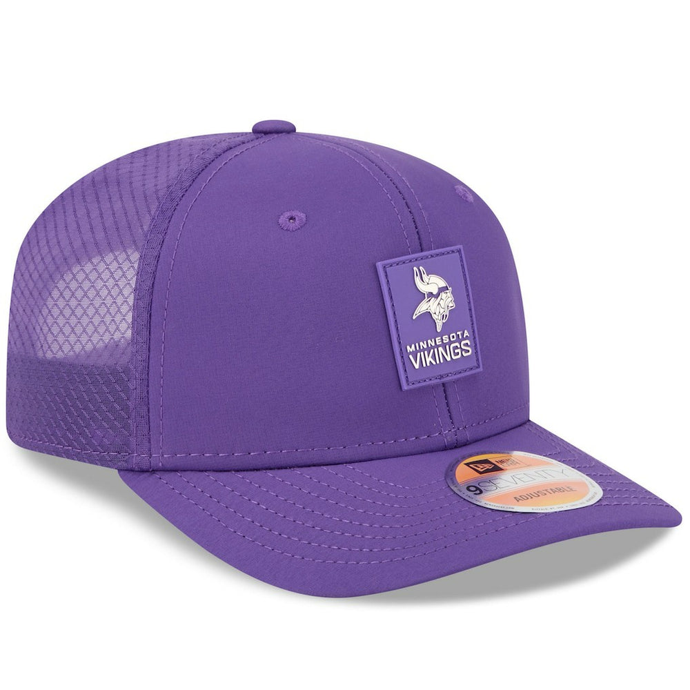 Minnesota Vikings New Era 2025 Sideline 9SEVENTY Trucker Adjustable Hat - Purple online