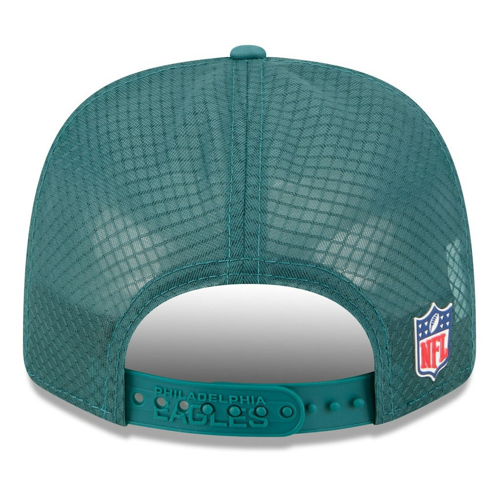 Philadelphia Eagles New Era 2025 Sideline 9SEVENTY Trucker Adjustable Hat - Green on sale