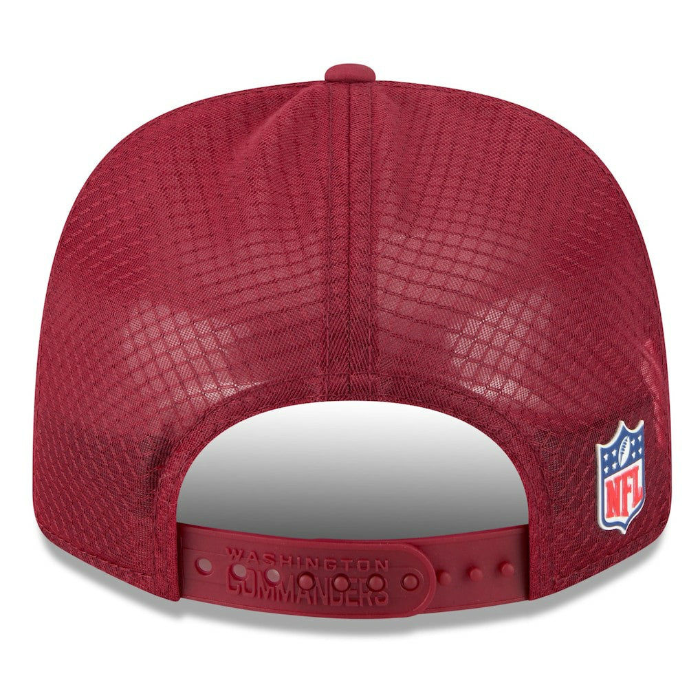 Washington Commanders New Era 2025 Sideline 9SEVENTY Trucker Adjustable Hat - Burgundy cheap