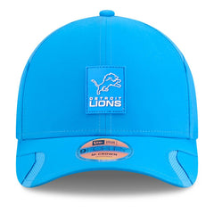 Detroit Lions New Era 2025 Sideline M-Crown 9FORTY Adjustable Hat - Blue on sale