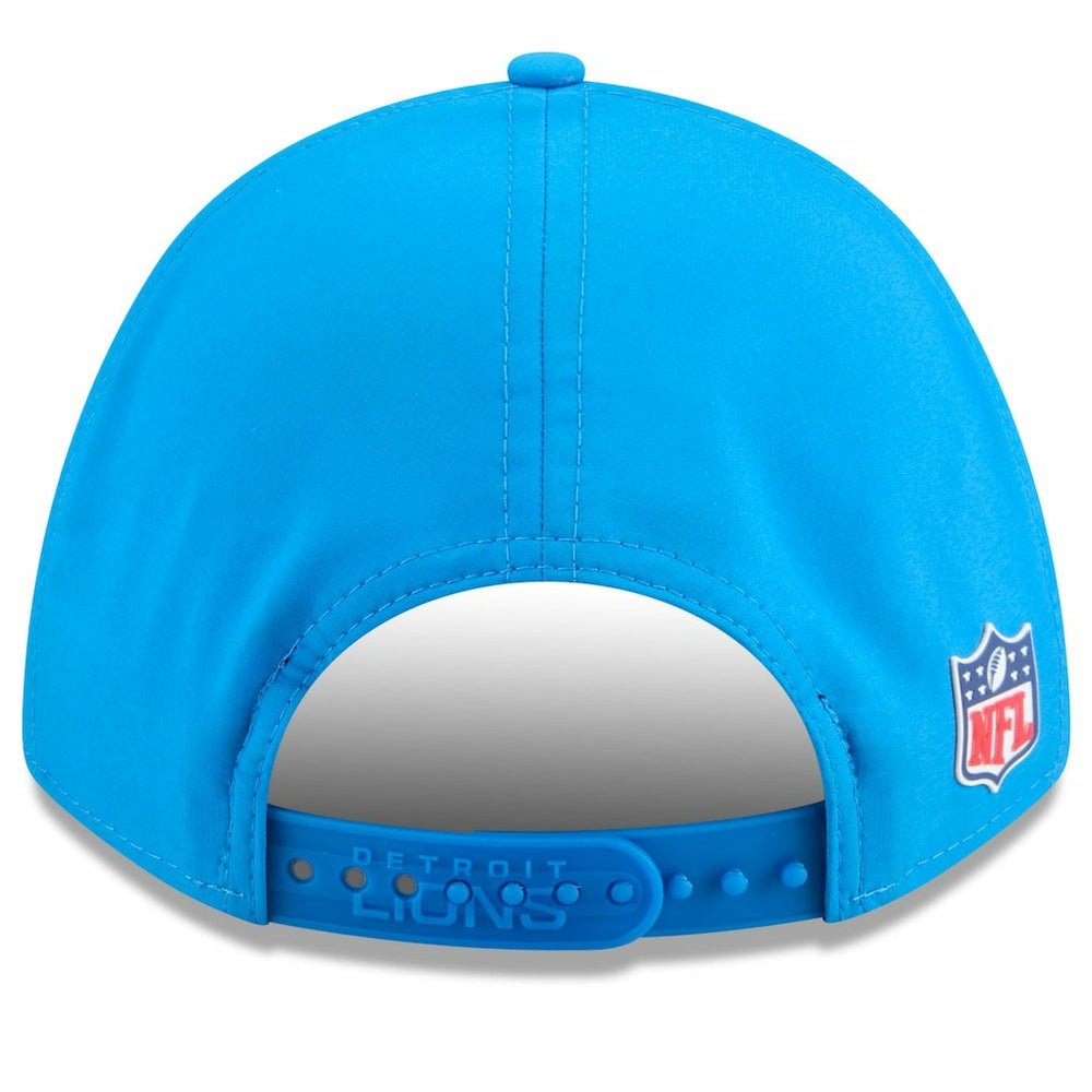 Detroit Lions New Era 2025 Sideline M-Crown 9FORTY Adjustable Hat - Blue on sale