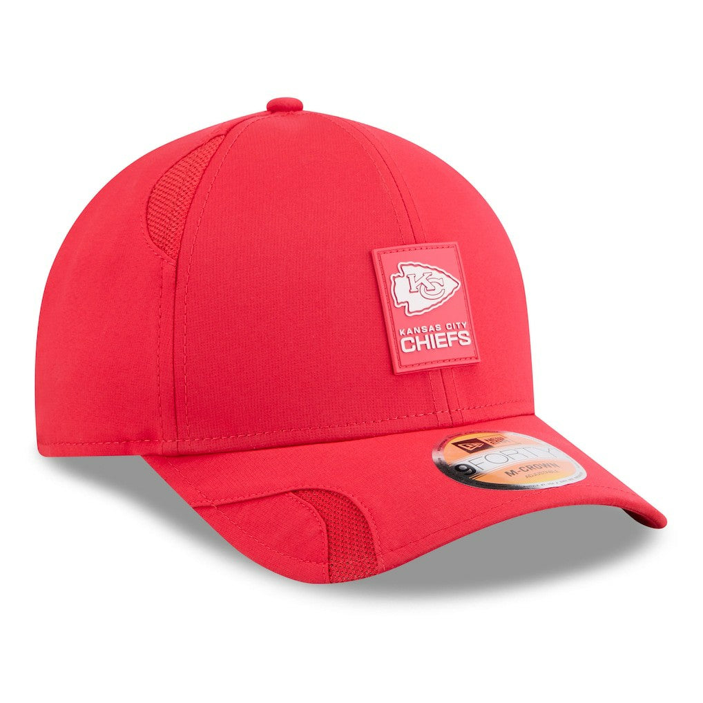 Kansas City Chiefs New Era 2025 Sideline M-Crown 9FORTY Adjustable Hat - Red online