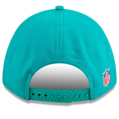 Miami Dolphins New Era 2025 Sideline Throwback M-Crown 9FORTY Adjustable Hat - Aqua on sale