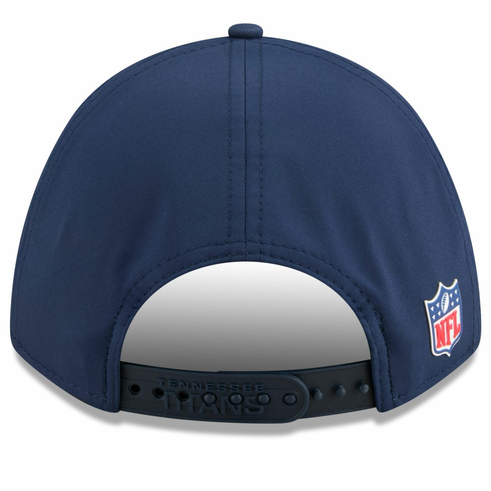 Tennessee Titans New Era 2025 Sideline M-Crown 9FORTY Adjustable Hat - Navy on sale