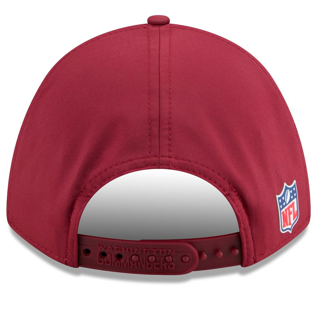 Washington Commanders New Era 2025 Sideline M-Crown 9FORTY Adjustable Hat - Burgundy on sale