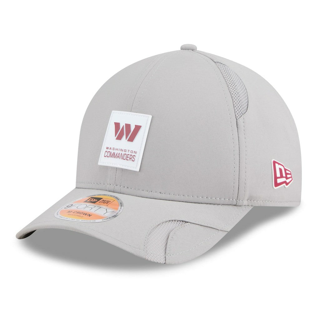 Washington Commanders New Era 2025 Sideline M-Crown 9FORTY Adjustable Hat - Gray outlet